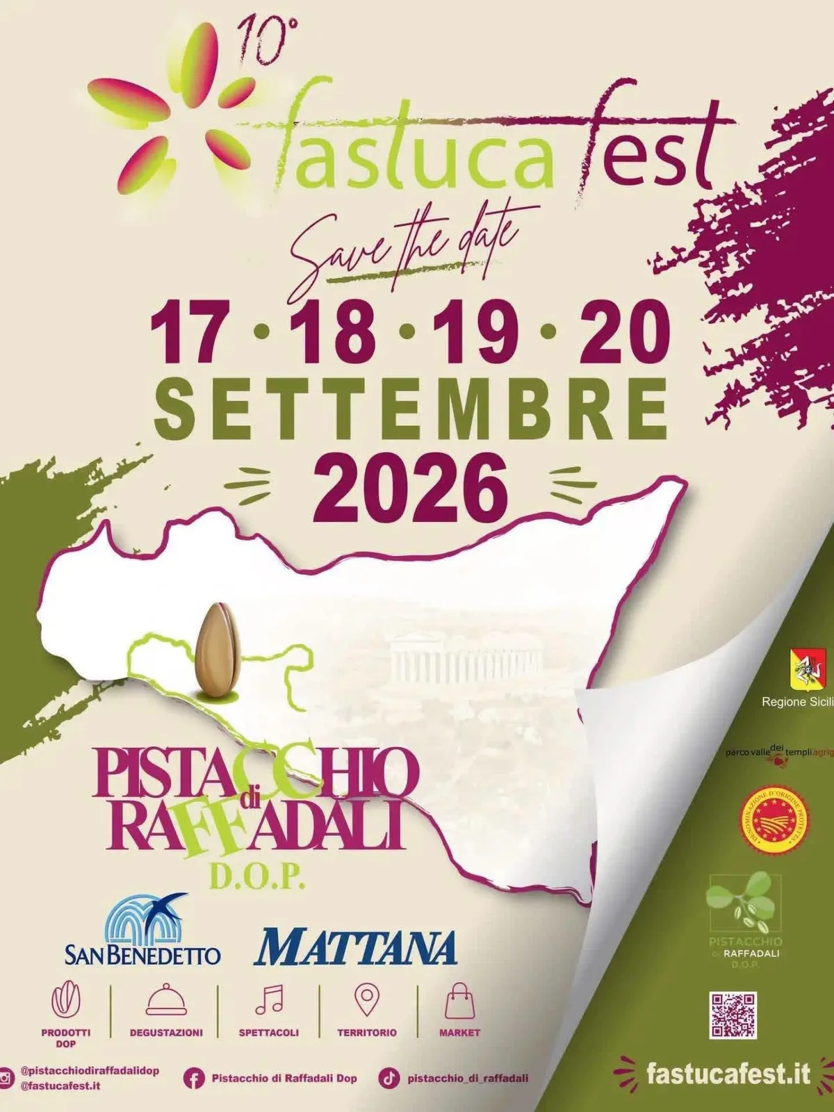 Locandina 10° Fastuca Fest 2026 a Raffadali (Agrigento)