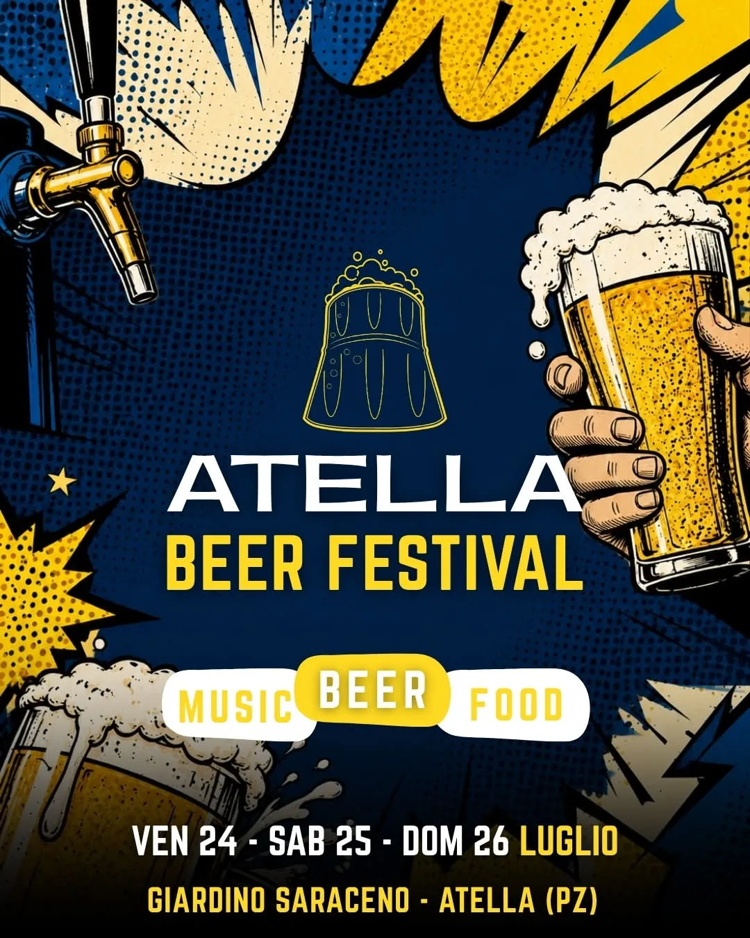 Locandina Atella Beer Festival 2026 a Atella (Potenza)