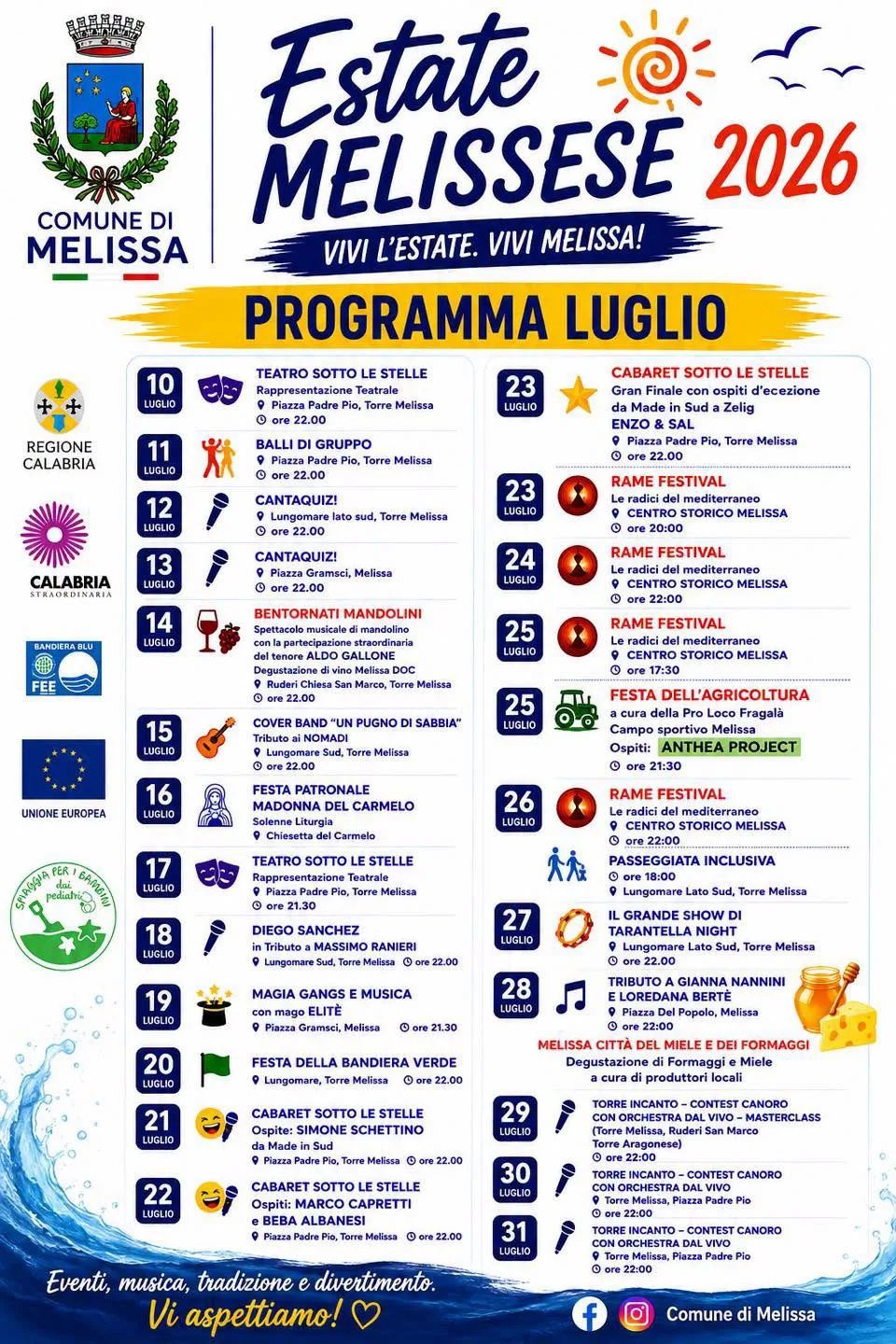 Locandina Torre Incanto — Contest Canoro 2026 a Melissa (Crotone)