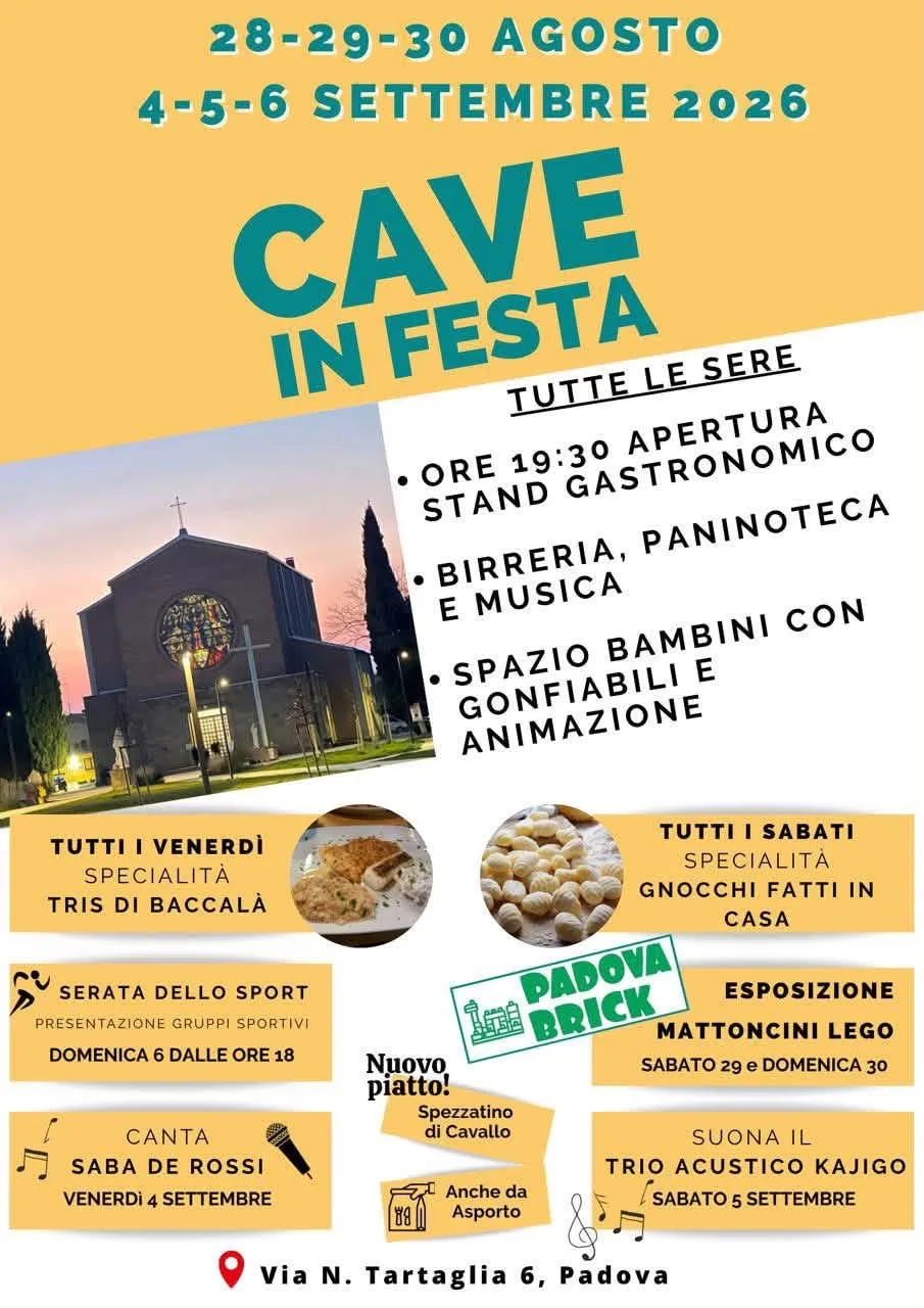 Cave in Festa 2026