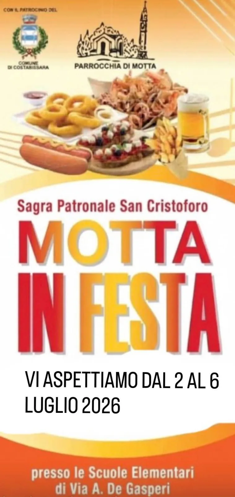 Sagra Patronale San Cristoforo 2026