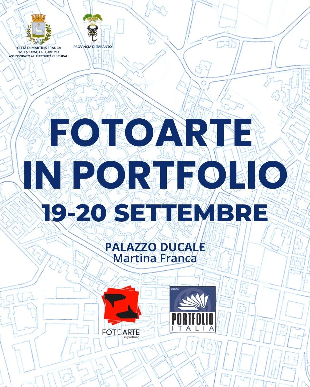 Locandina Fotoarte in Portfolio 2026 a Martina Franca (Taranto)