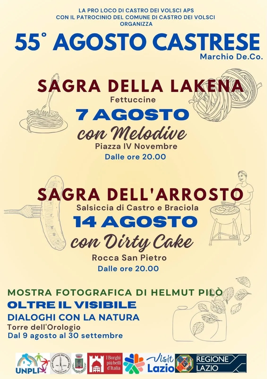 Locandina Oltre il Visibile — Mostra fotografica 2026 a Castro dei Volsci (Frosinone)