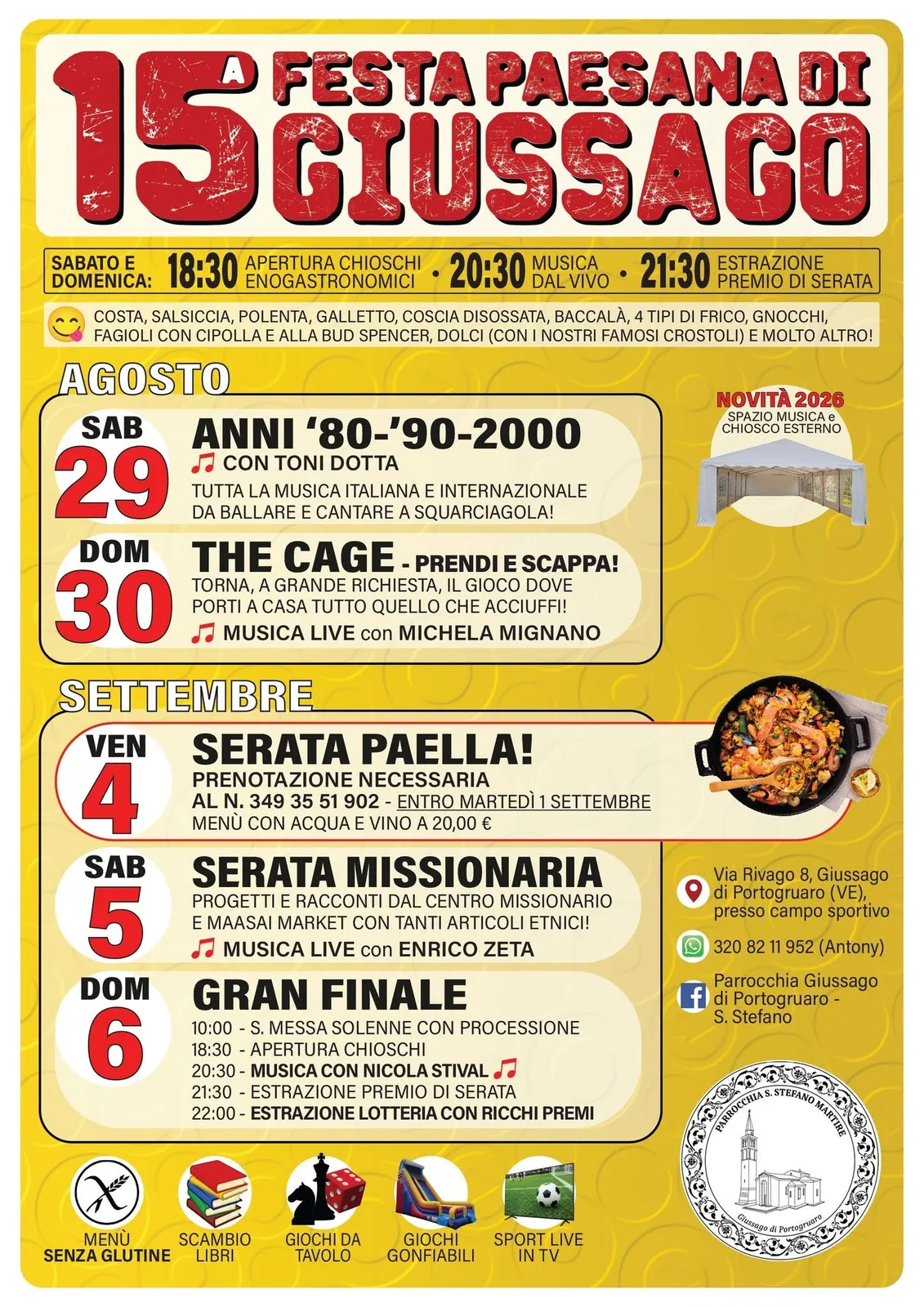 Festa Paesana di Giussago 2026