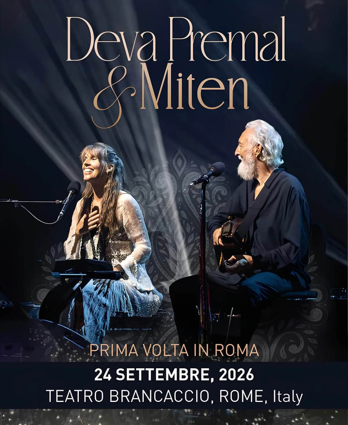 Deva Premal & Miten - Primo Concerto a Roma 2026