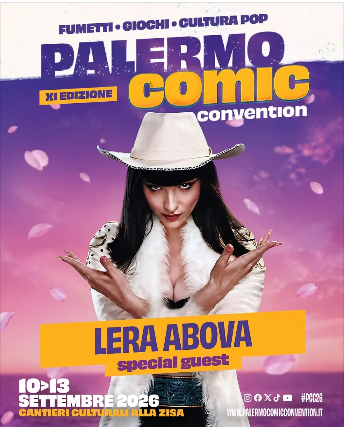 Locandina XI Palermo Comic Convention 2026 a Palermo (Palermo)