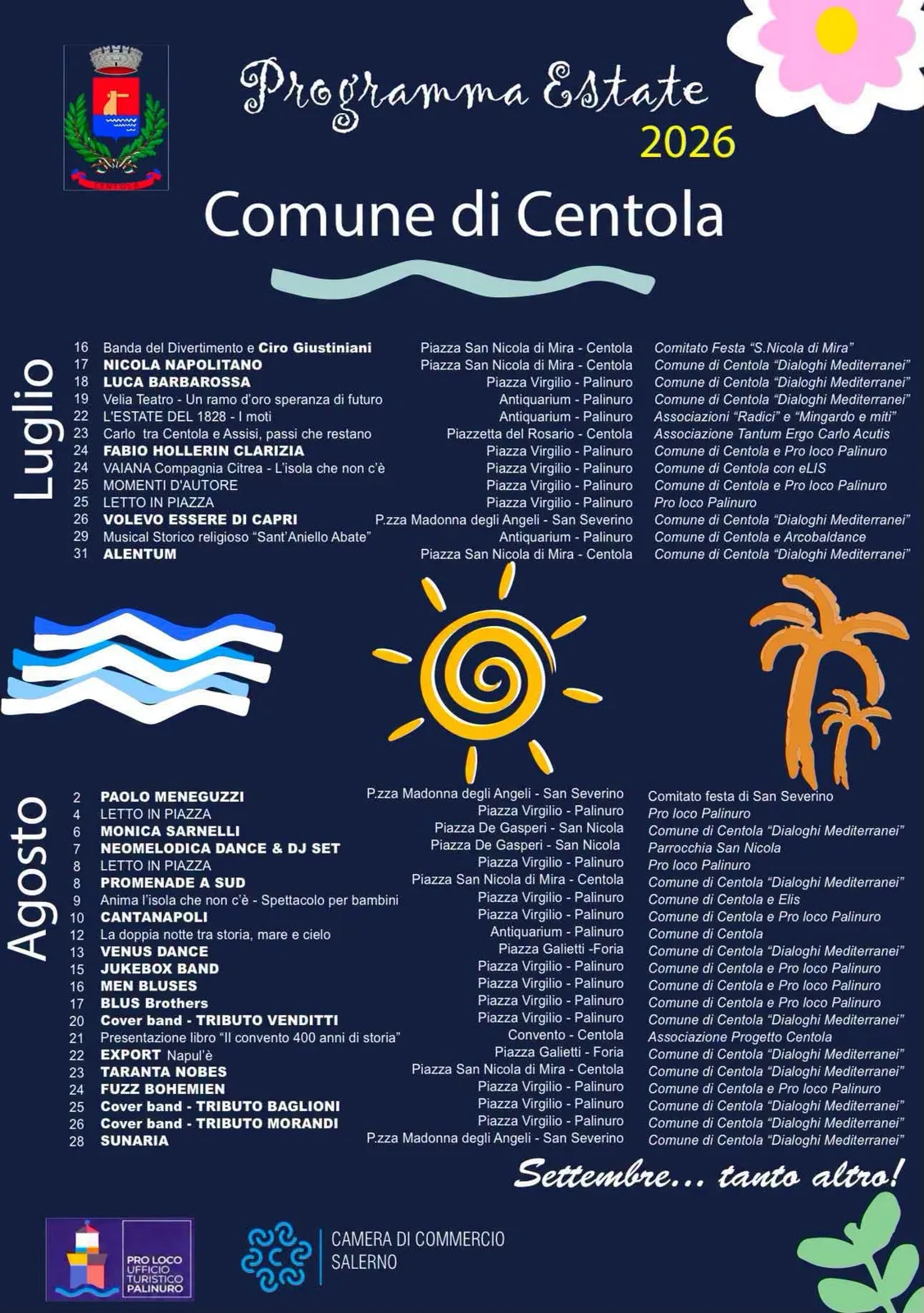 Locandina Velia Teatro: Un ramo d'oro speranza di futuro 2026 a Centola (Salerno)