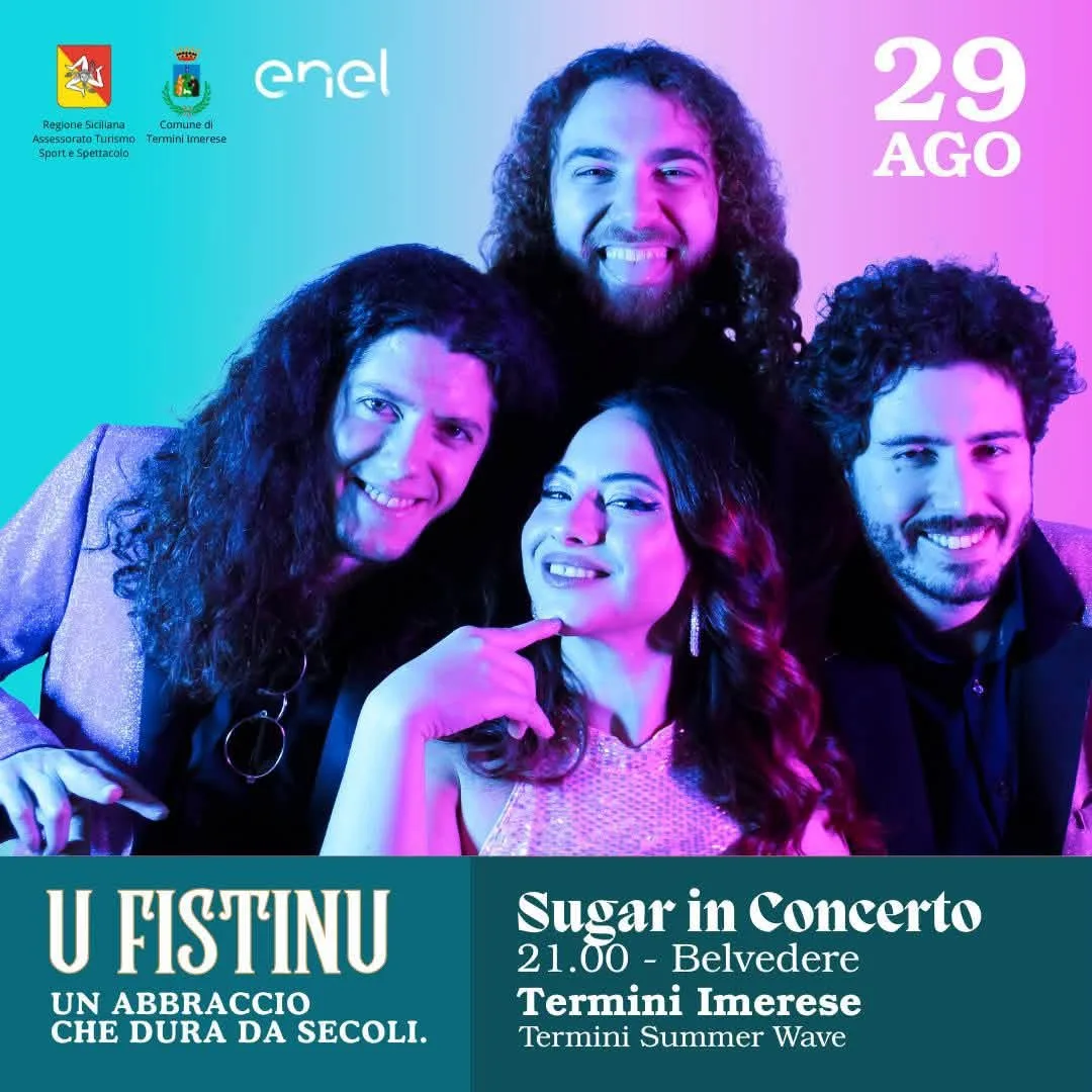 Locandina U Fistinu 2026 - Sugar in Concerto a Termini Imerese a Termini Imerese (Palermo)