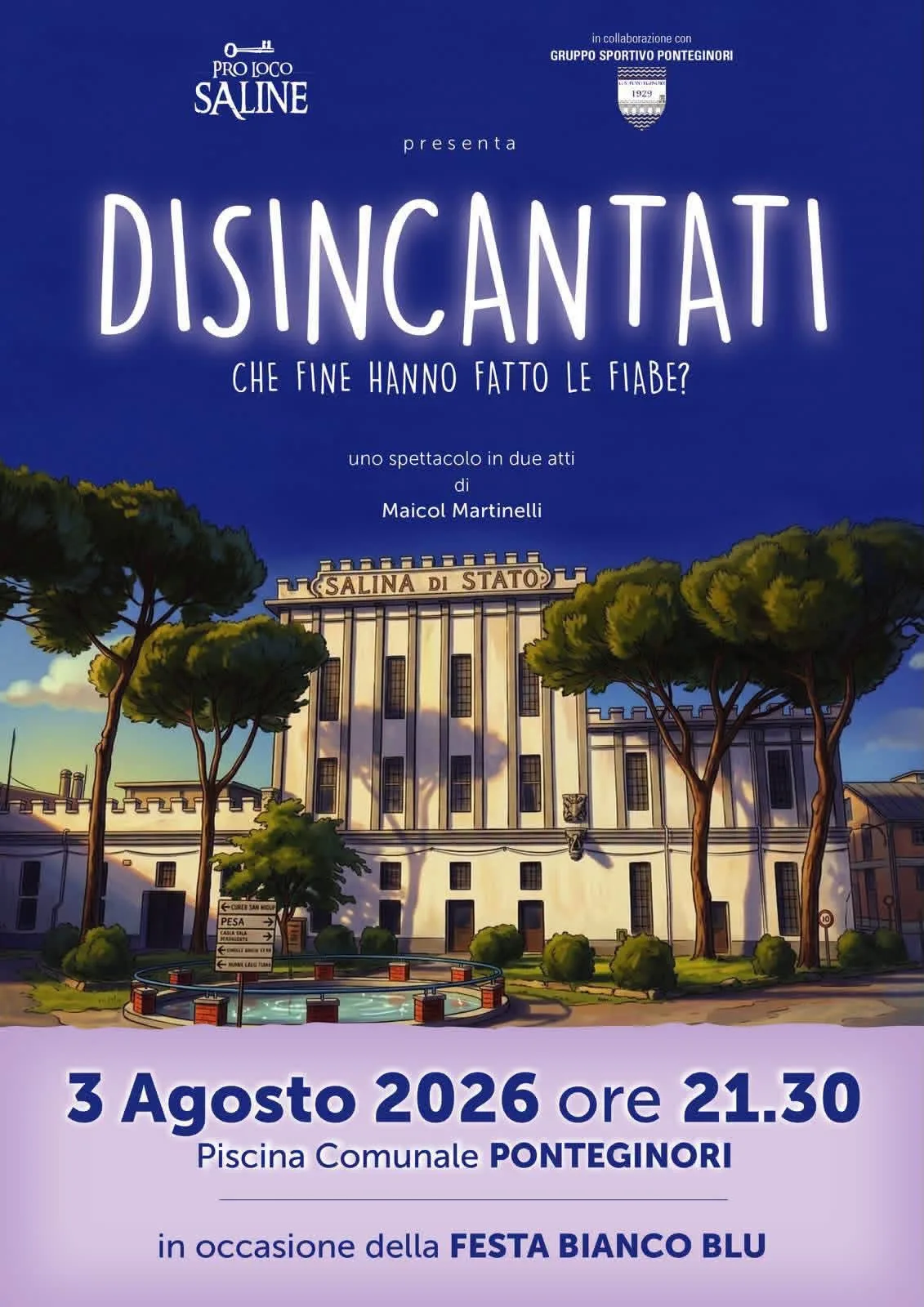 Locandina Disincantati - Che fine hanno fatto le fiabe? 2026 a Montecatini Val di Cecina (Pisa)