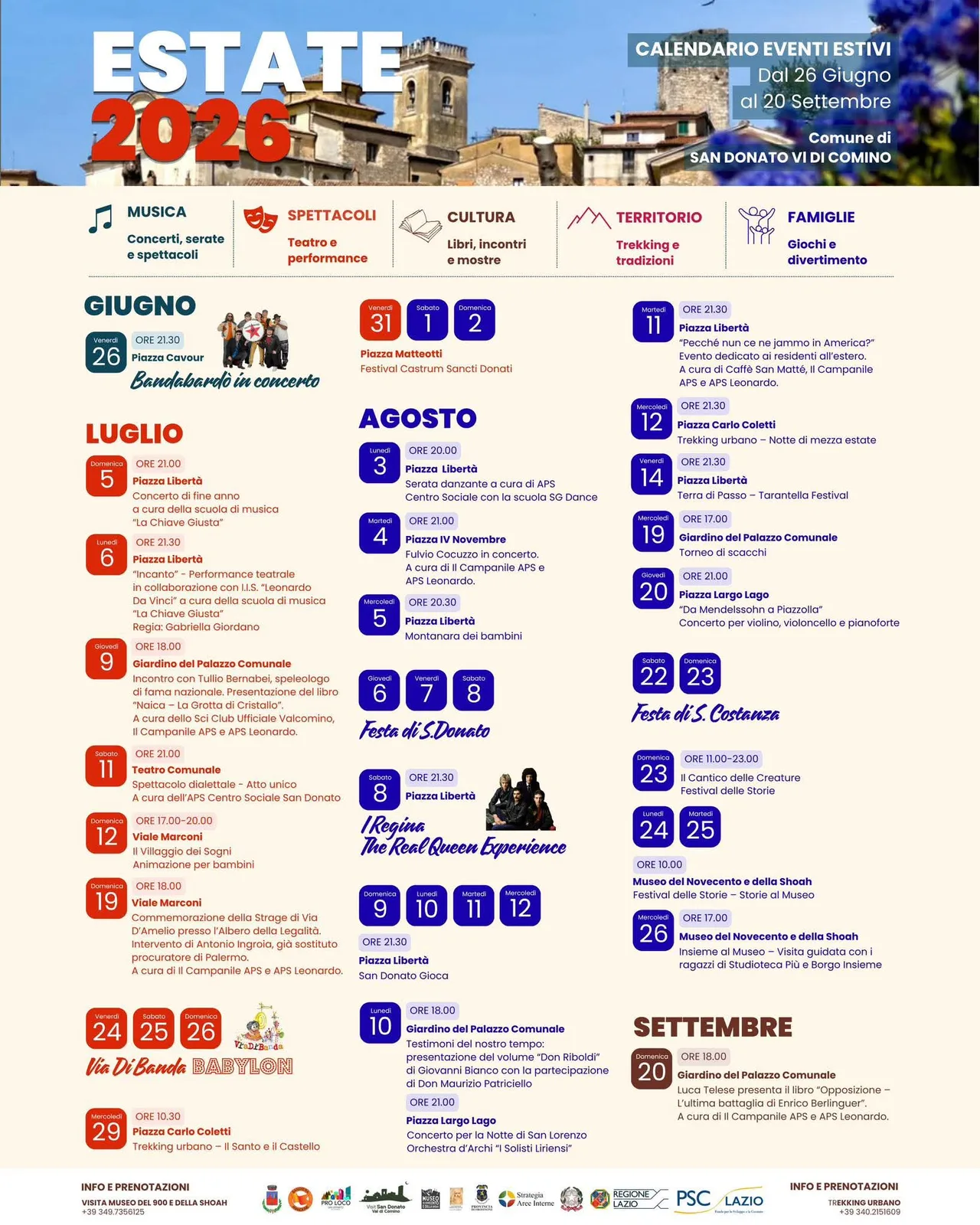 Locandina Storie al Museo – Festival delle Storie 2026 a San Donato Val di Comino (Frosinone)