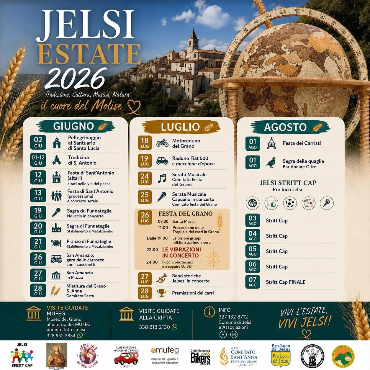 Locandina Jelsi Stritt Cap 2026 a Jelsi (Campobasso)