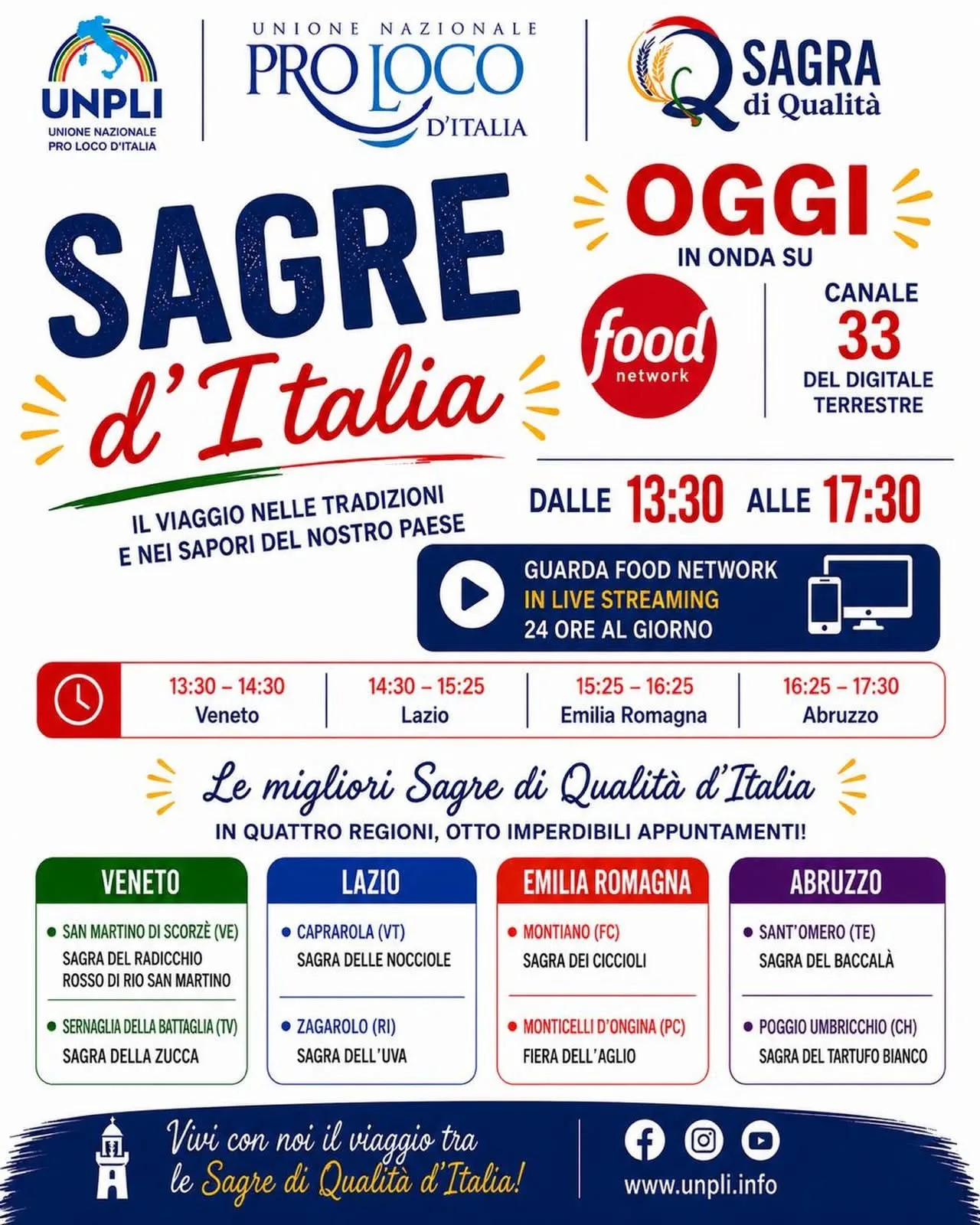 Locandina calendario eventi agosto 2026 a Scorzè (Venezia)