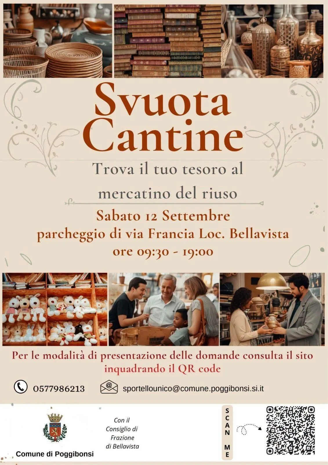 Locandina Svuota Cantine 2026 a Poggibonsi (Siena)