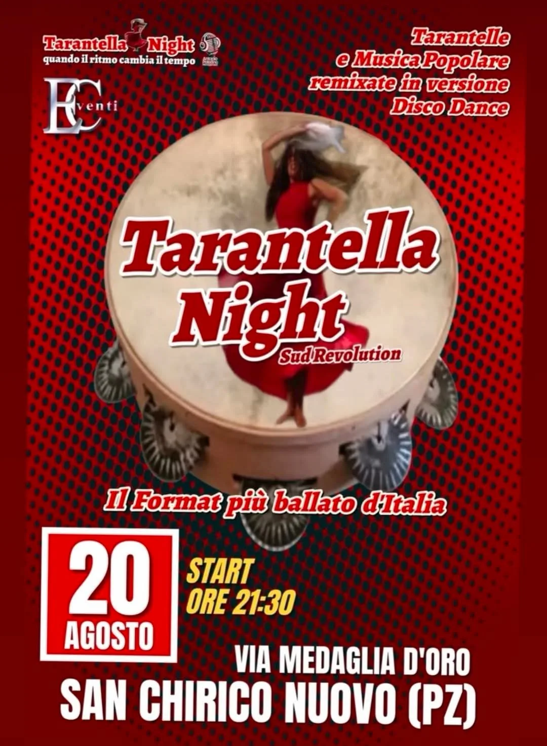 Tarantella Night Sud Revolution 2026