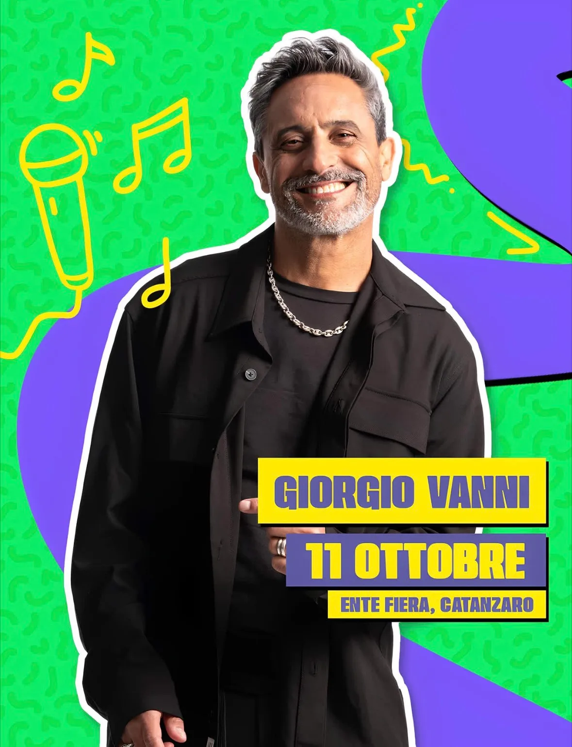 Locandina Concerto di Giorgio Vanni 2026 a Catanzaro (Catanzaro)