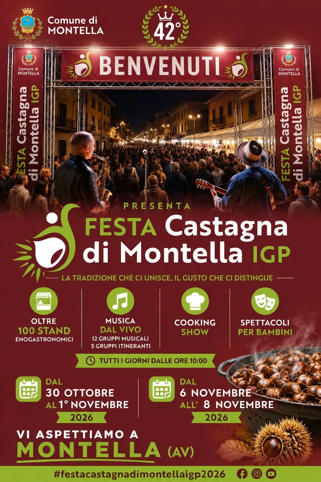 Festa Castagna di Montella IGP 2026