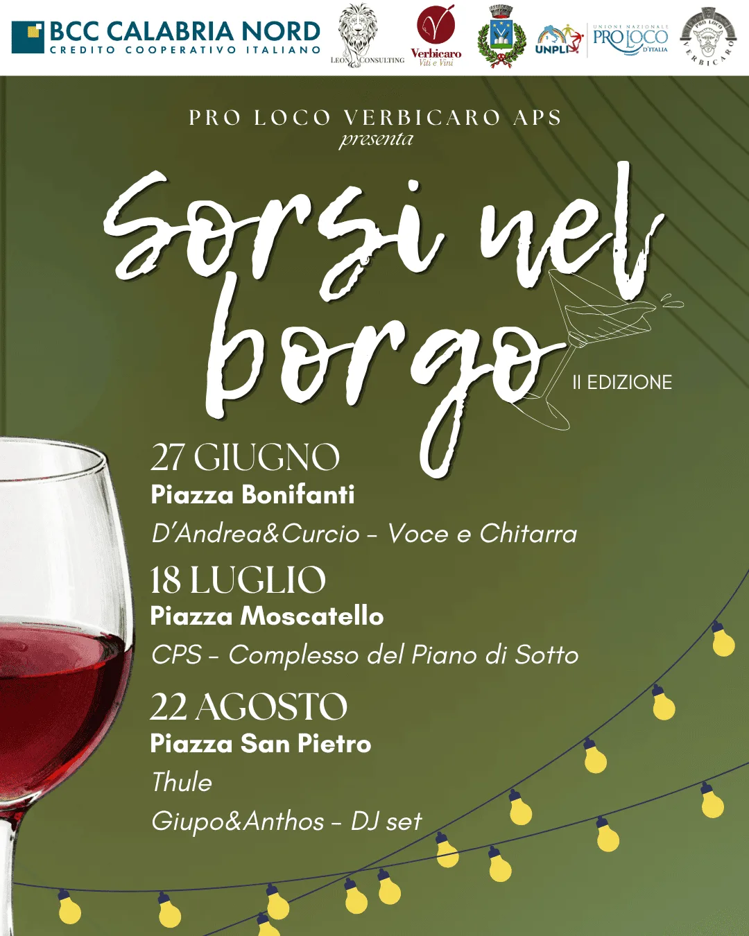 Locandina Thule — Sorsi nel Borgo 2026 (II ed.) a Verbicaro (Cosenza)