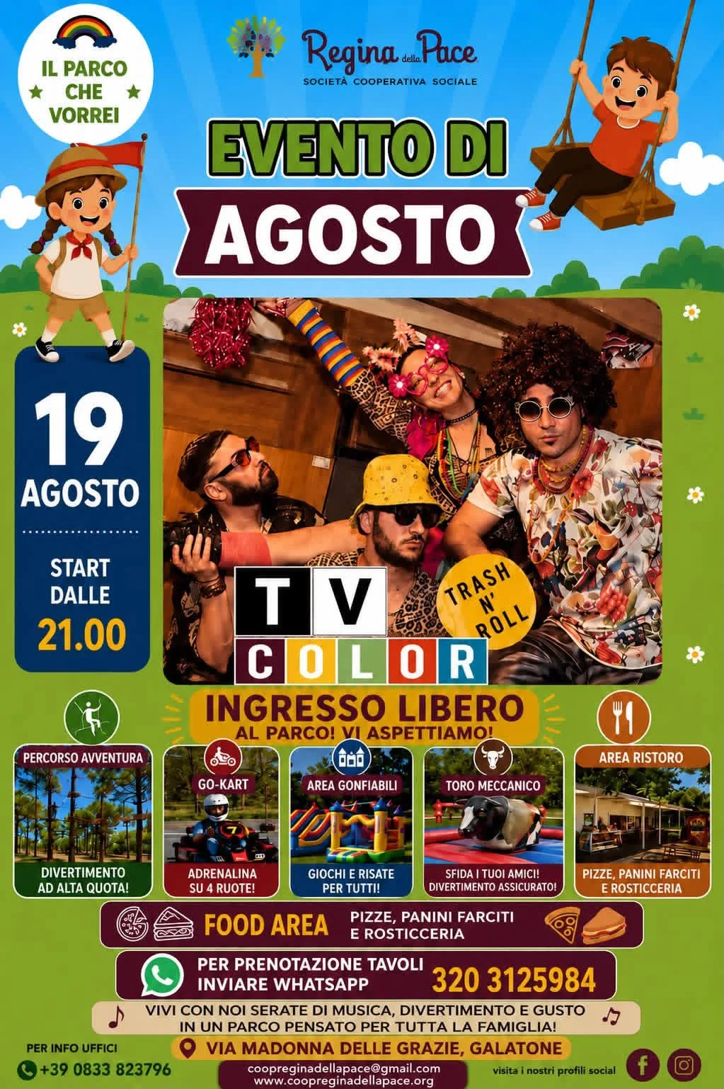 Locandina Il Parco che Vorrei - Evento di Agosto 2026 a Galatone (Lecce)