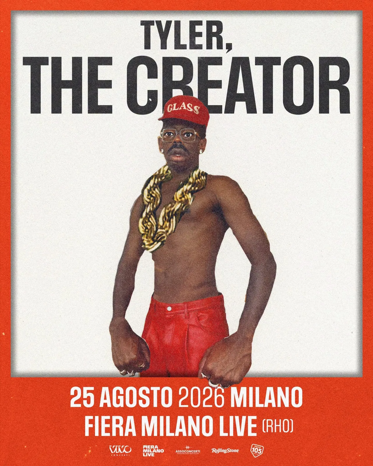 Locandina Tyler, The Creator 2026 a Milano (Milano)