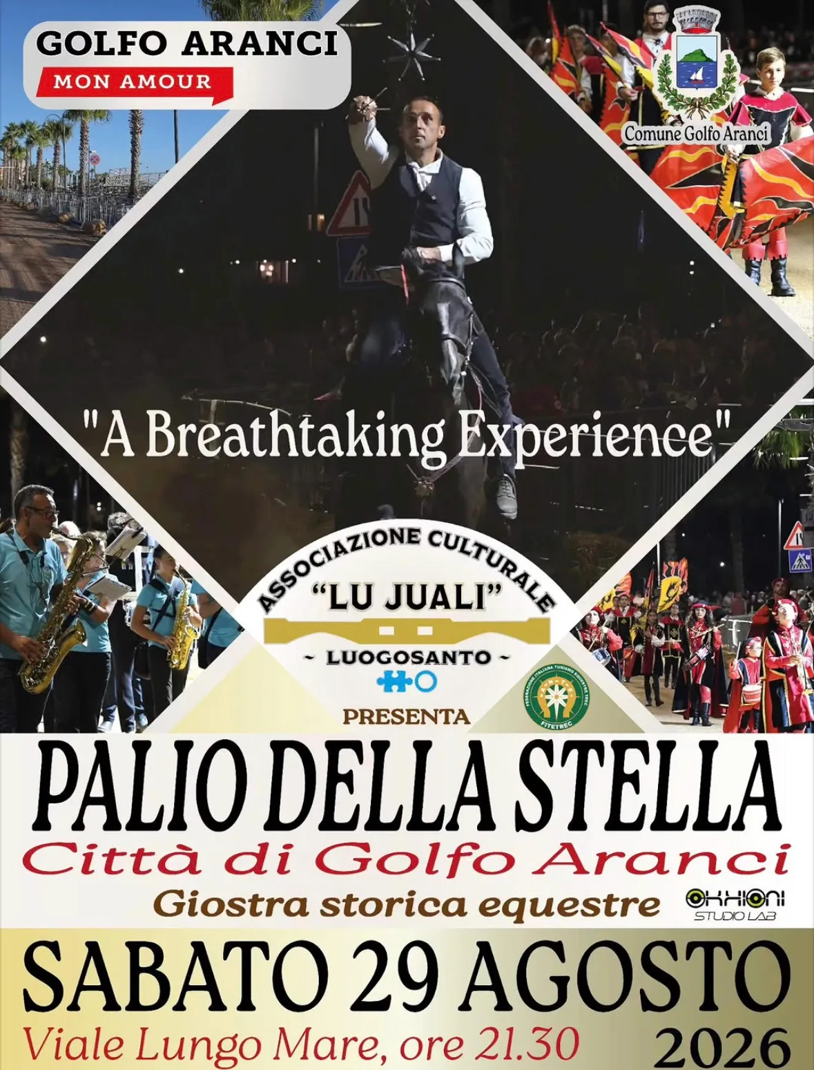 Locandina Palio della Stella 2026 - Città di Golfo Aranci a Golfo Aranci (Sassari)