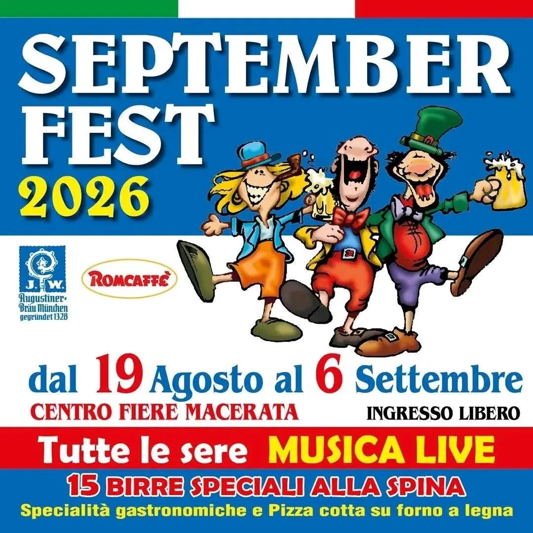 Locandina September Fest Macerata 2026 a Macerata (Macerata)