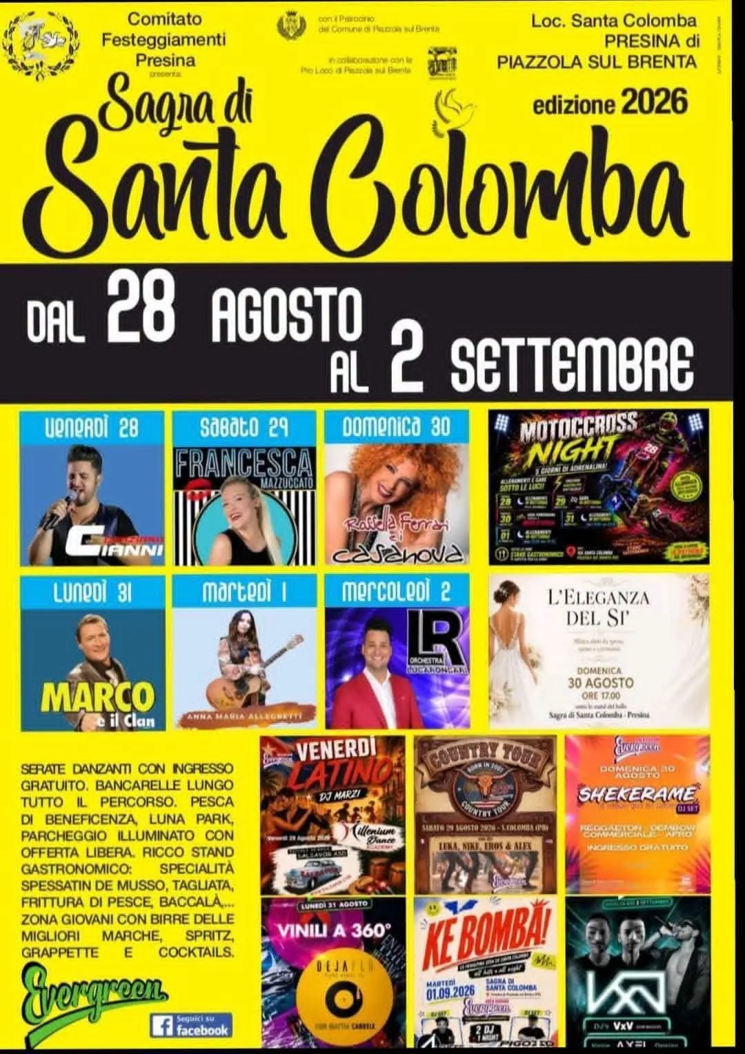 Sagra di Santa Colomba 2026