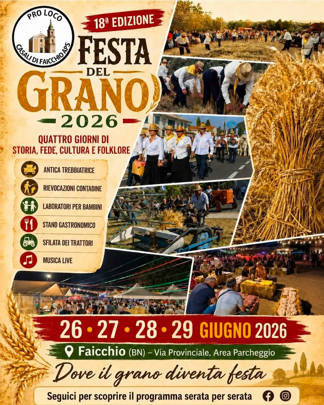 Festa del Grano 2026