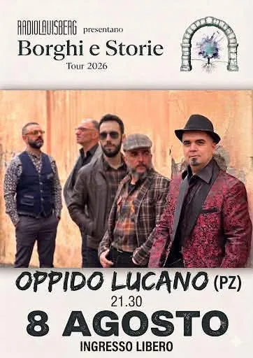 Locandina Borghi e Storie Tour 2026 a Oppido Lucano a Oppido Lucano (Potenza)