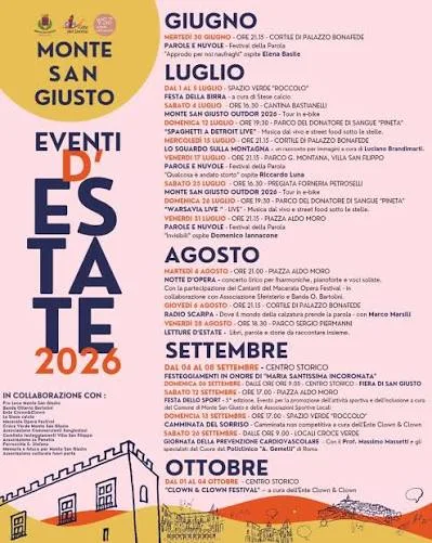 Locandina Parole e Nuvole — Qalandar storto 2026 a Monte San Giusto (Macerata)