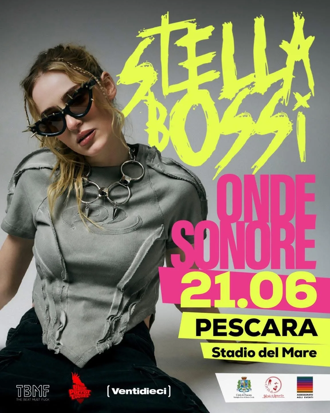 Locandina Stella Bossi - Onde Sonore 2026 a Pescara (Pescara)