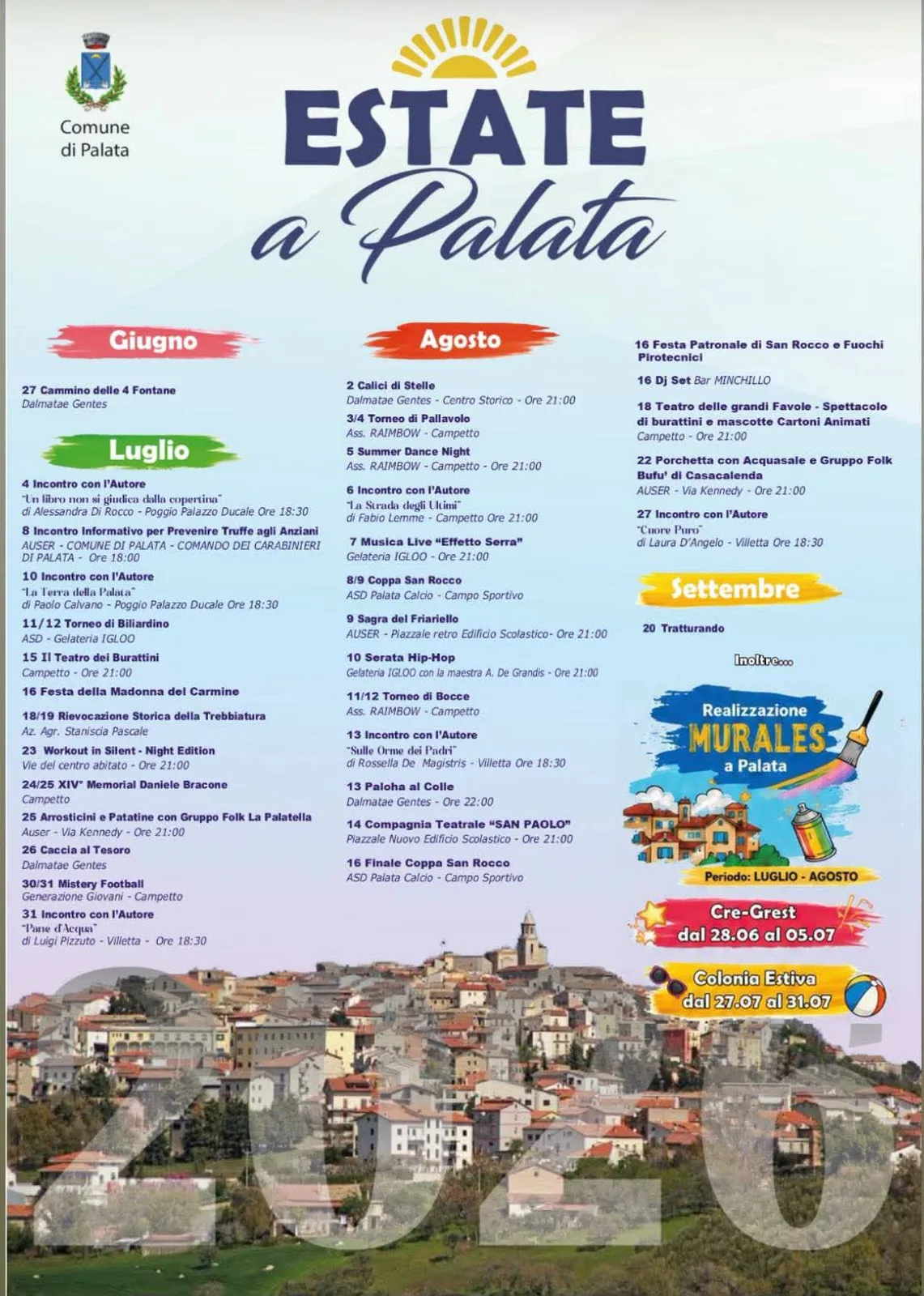 Locandina Tratturando 2026 a Palata (Campobasso)