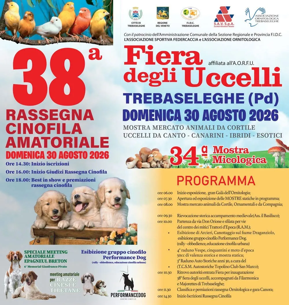 38ª Rassegna Cinofila Amatoriale 2026