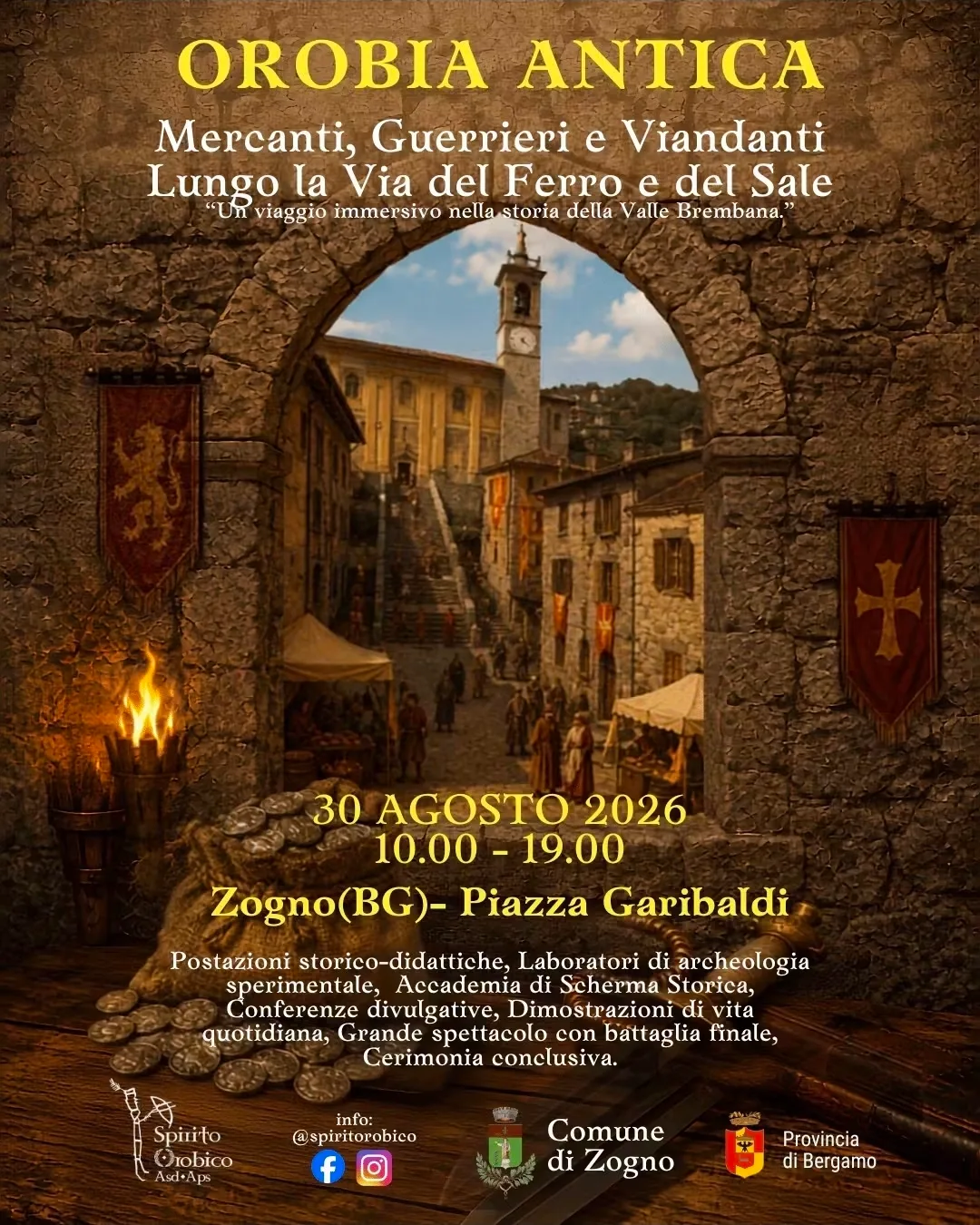 Locandina Orobia Antica 2026 a Zogno (Bergamo)