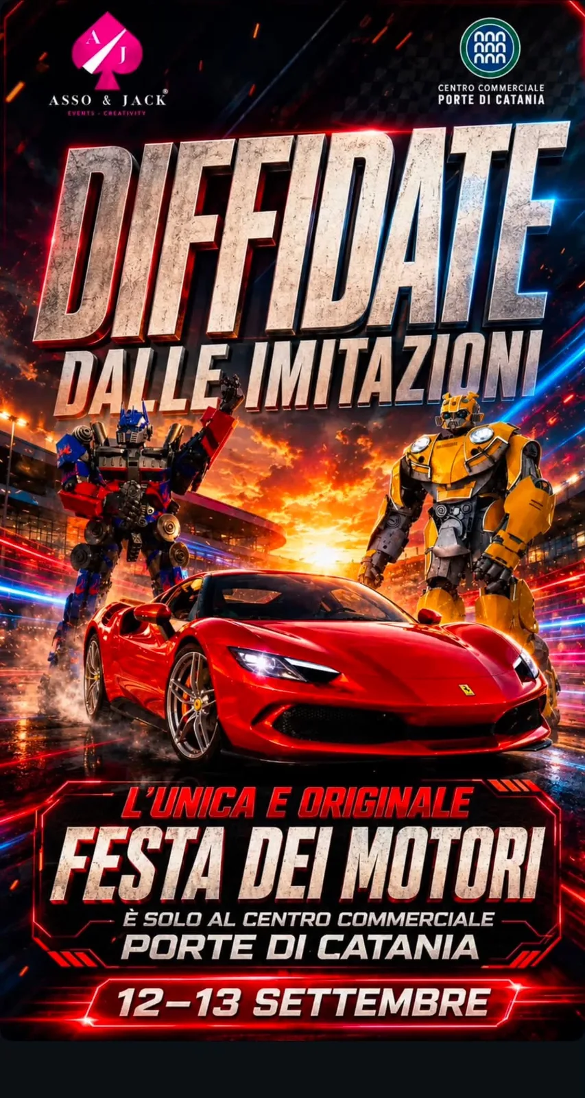 Locandina Festa dei Motori 2026 a Catania (Catania)