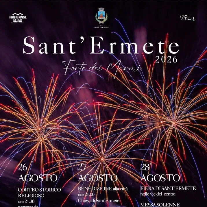 Locandina Sant'Ermete 2026 Forte dei Marmi a Forte dei Marmi (Lucca)