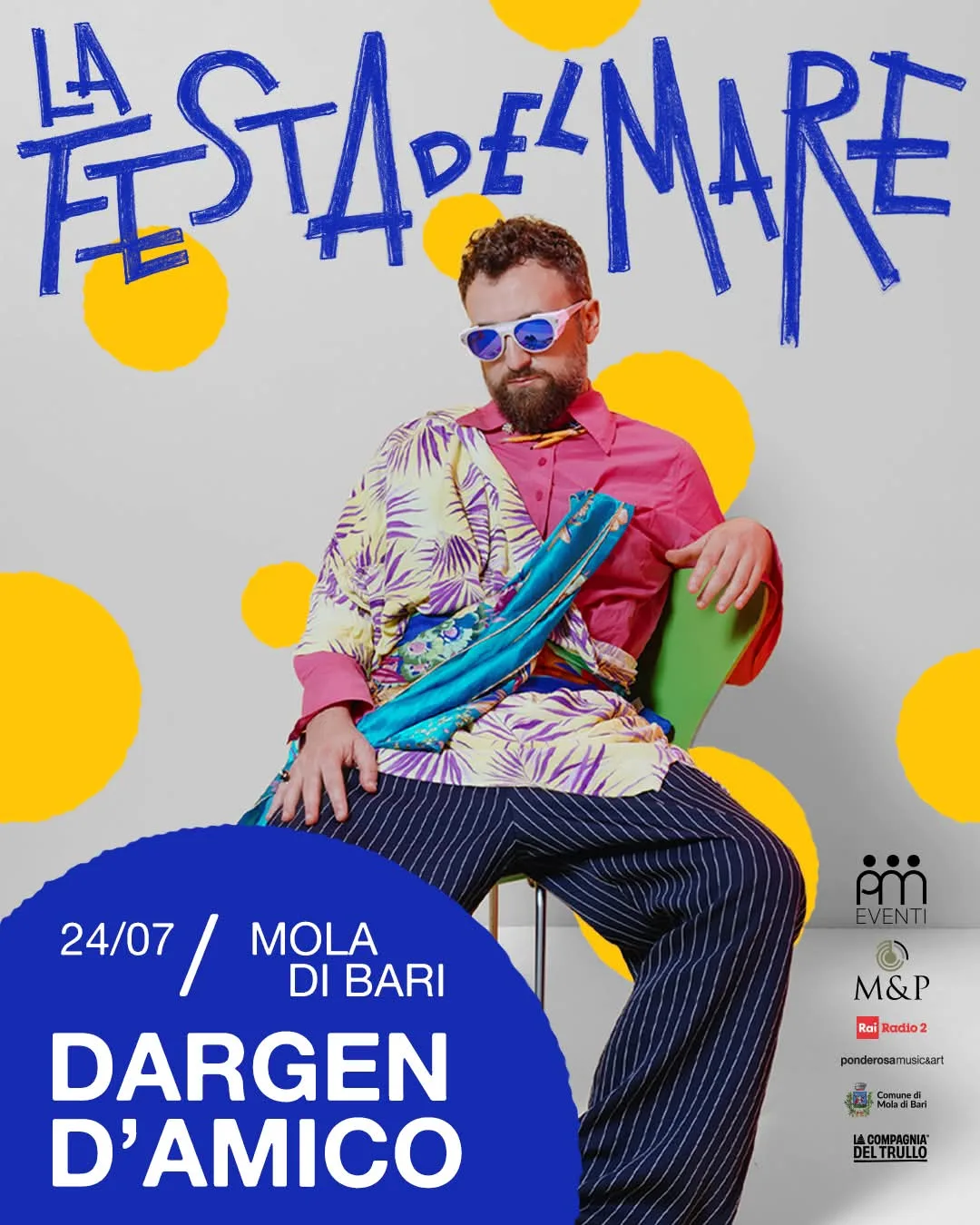 Locandina Festa del Mare di Bari 2026 a Mola di Bari (Bari)