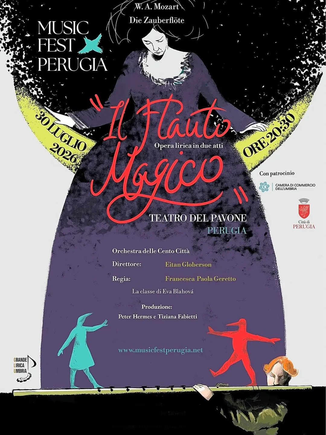 Locandina Music Fest Perugia 2026 - Il Flauto Magico a Perugia (Perugia)