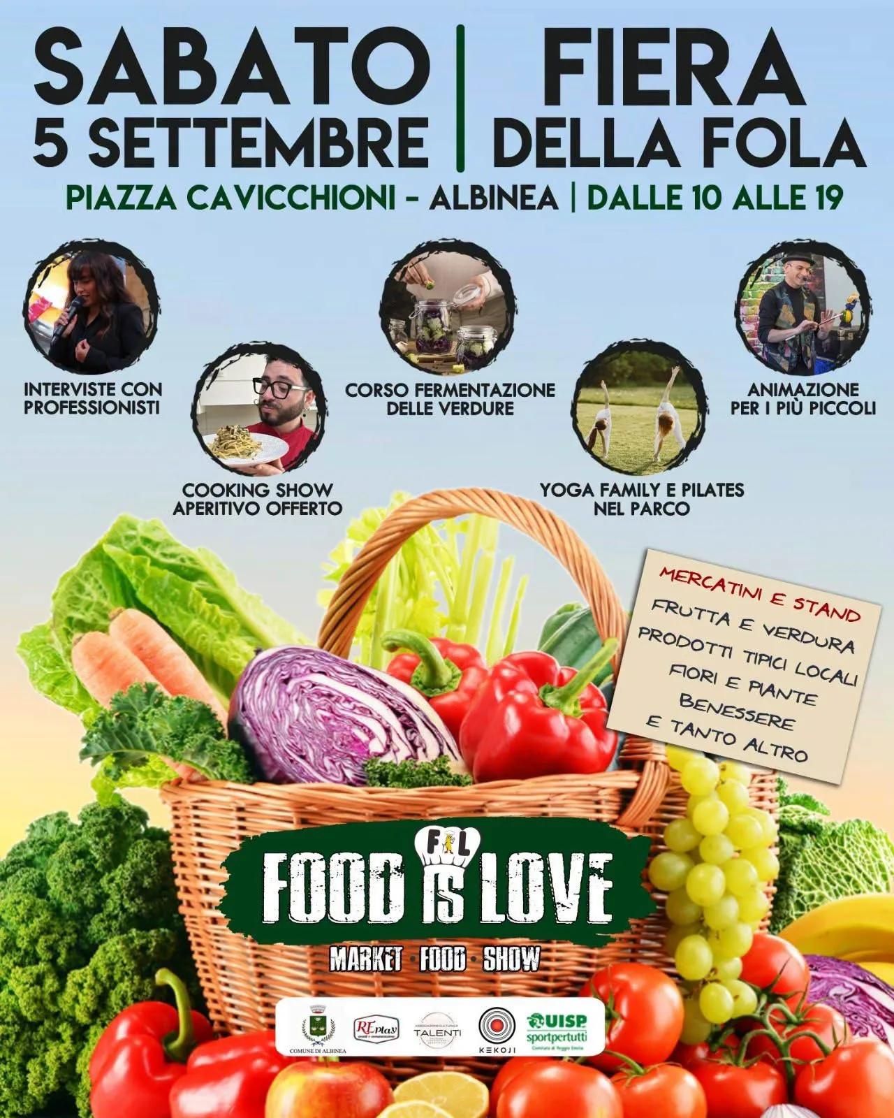 Locandina Fiera della Fola 2026 a Albinea (Reggio Emilia)