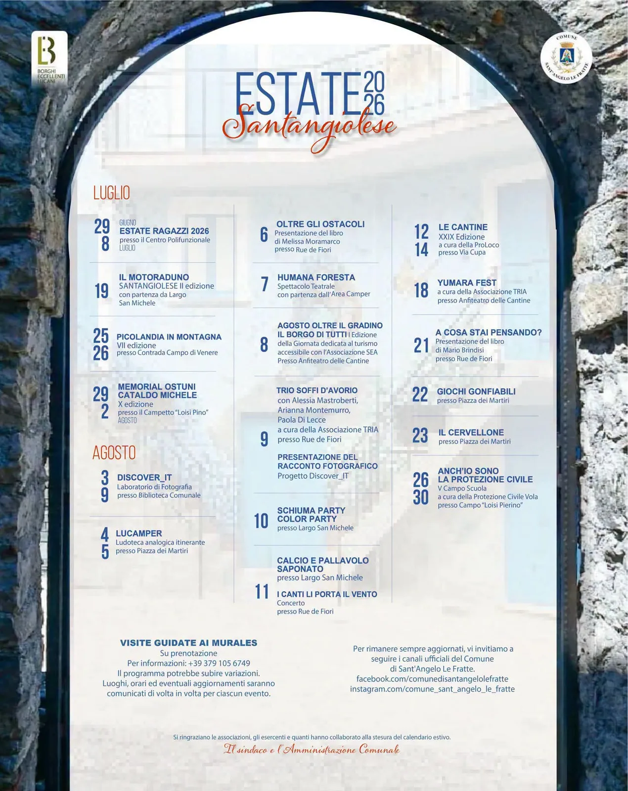 Locandina cosa stai pensando? 2026 Presentazione libro a Sant'Angelo Le Fratte (Potenza)