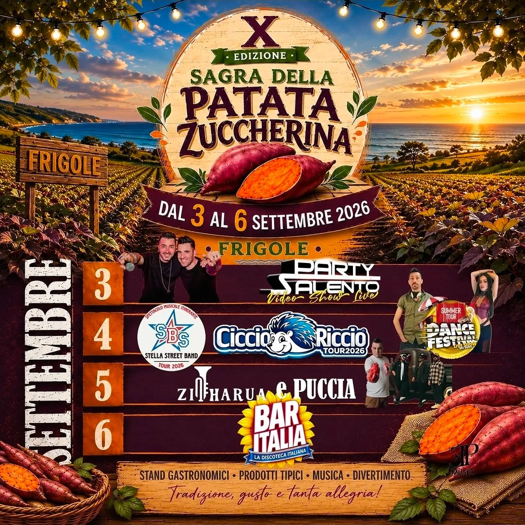 X Edizione Sagra della Patata Zuccherina 2026