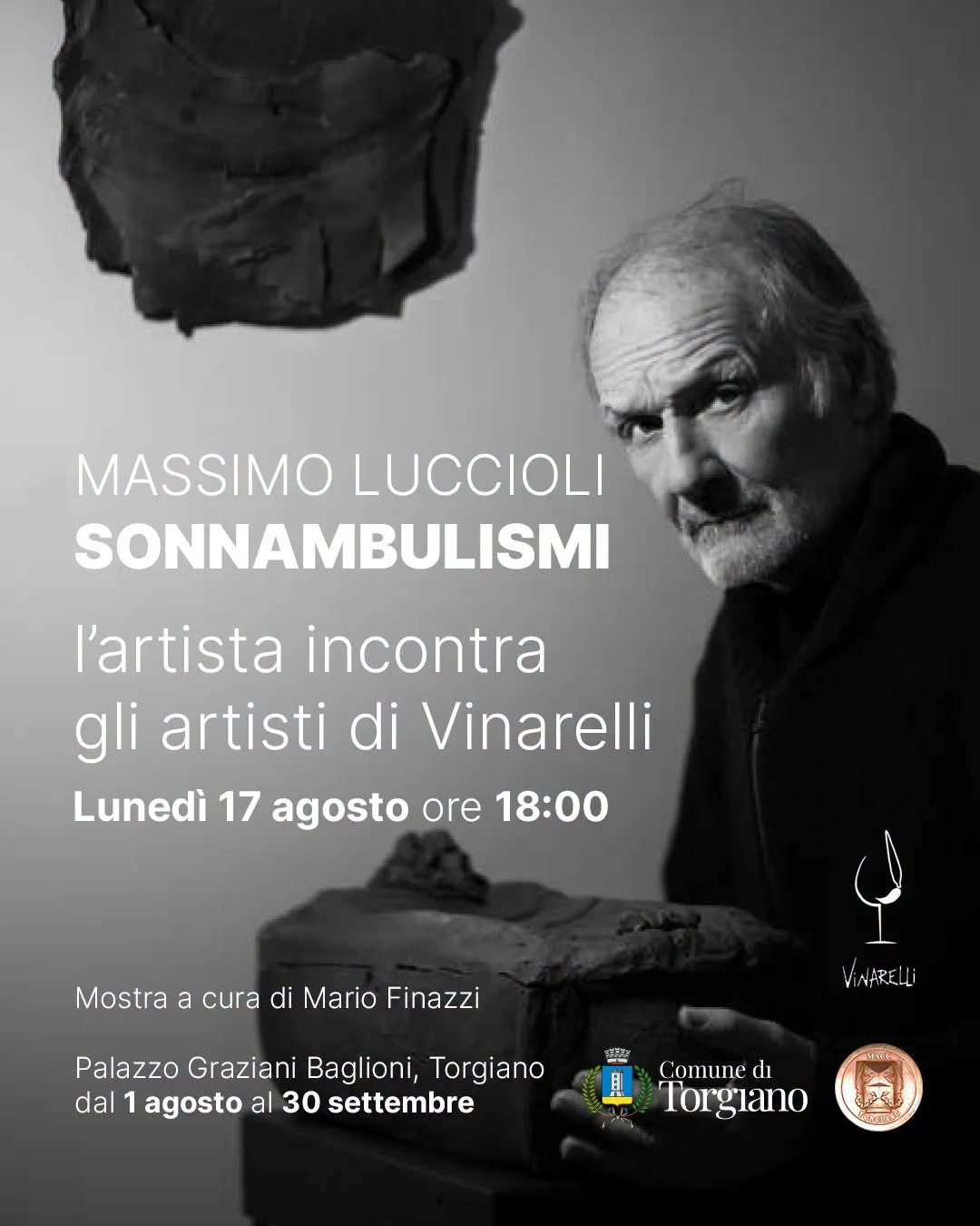Locandina calendario eventi agosto 2026 a Torgiano (Perugia)