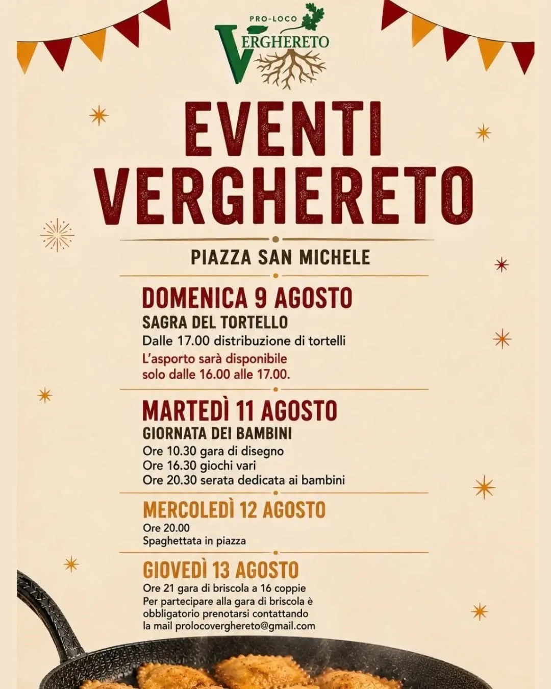 Locandina Giornata dei Bambini — Gara di disegno 2026 a Verghereto (Forlì-cesena)