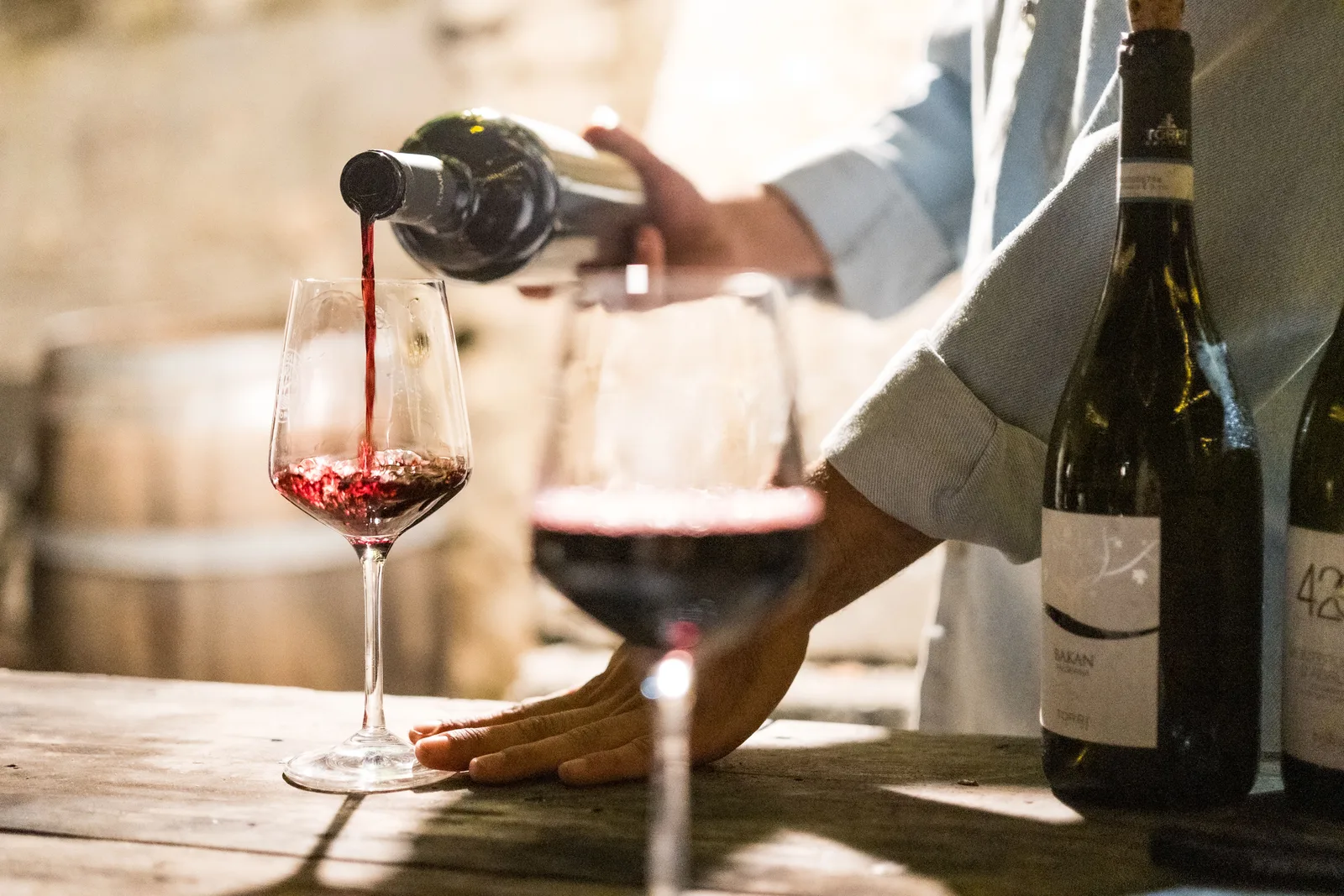 Locandina Sagra del Lambrusco e degli spiriti divini a Albinea (Reggio nell'emilia)