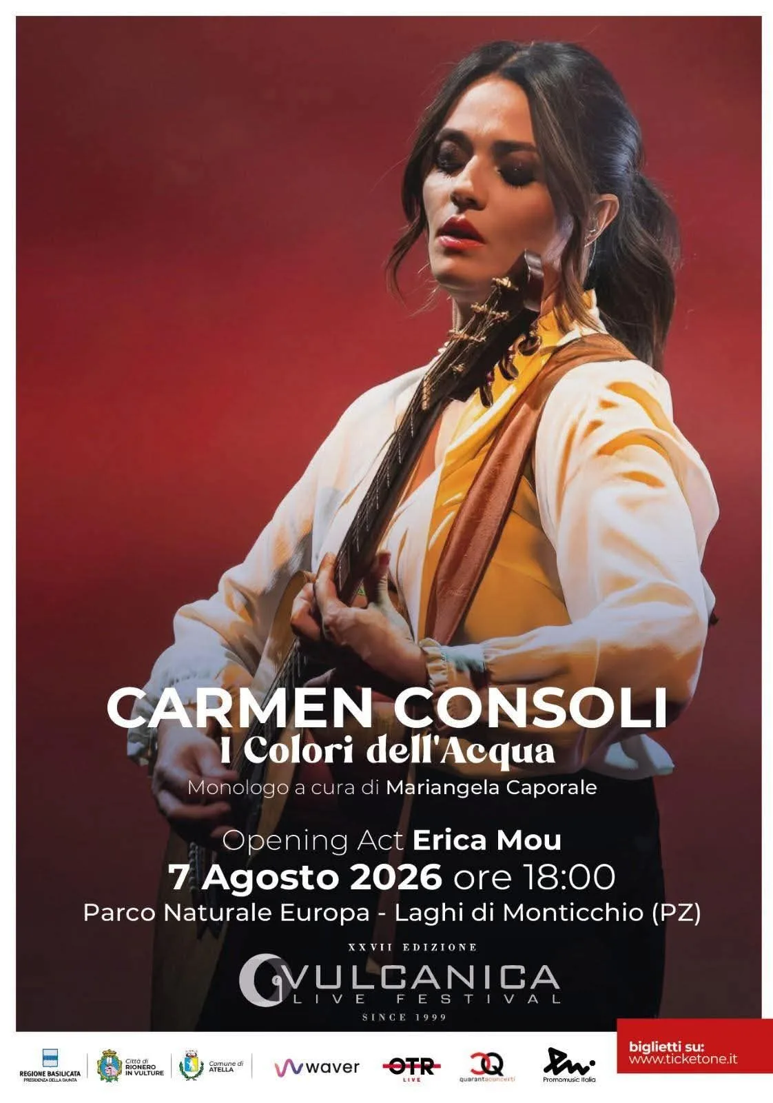 Carmen Consoli - I Colori dell'Acqua 2026