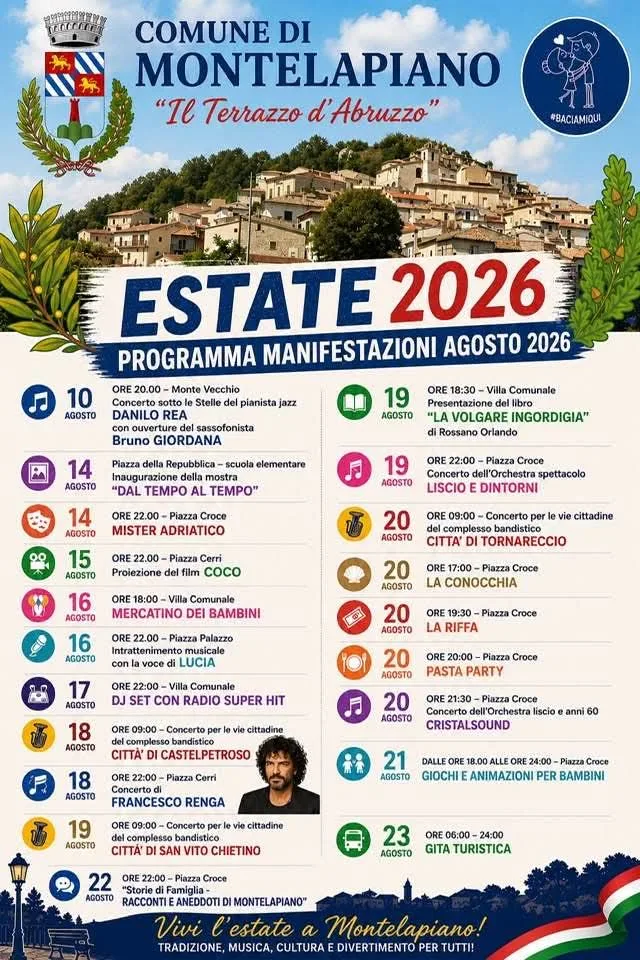 Locandina Mercatino dei Bambini 2026 a Montelapiano (Chieti)