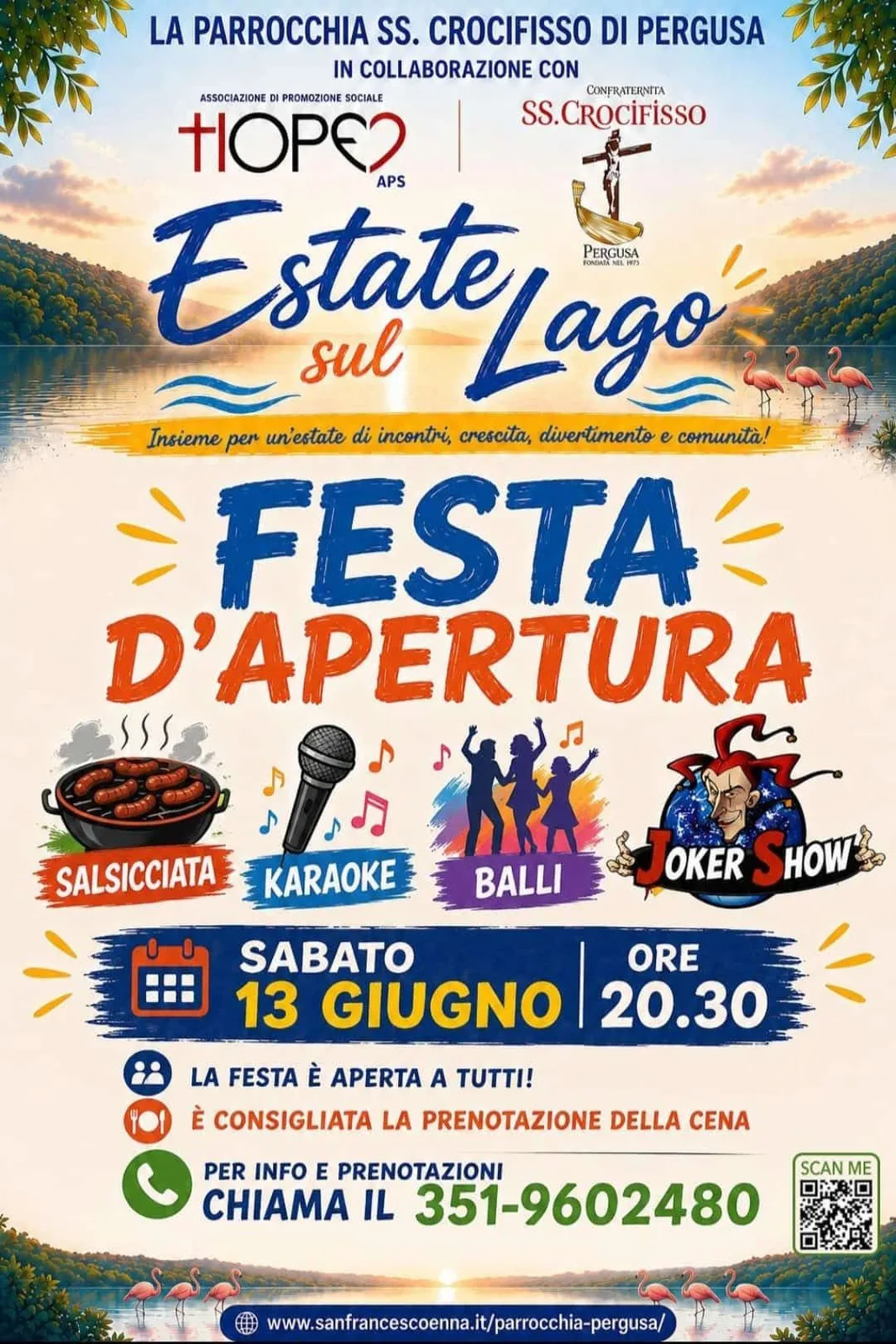 Locandina Festa d'Apertura 2026 a Enna (Enna)