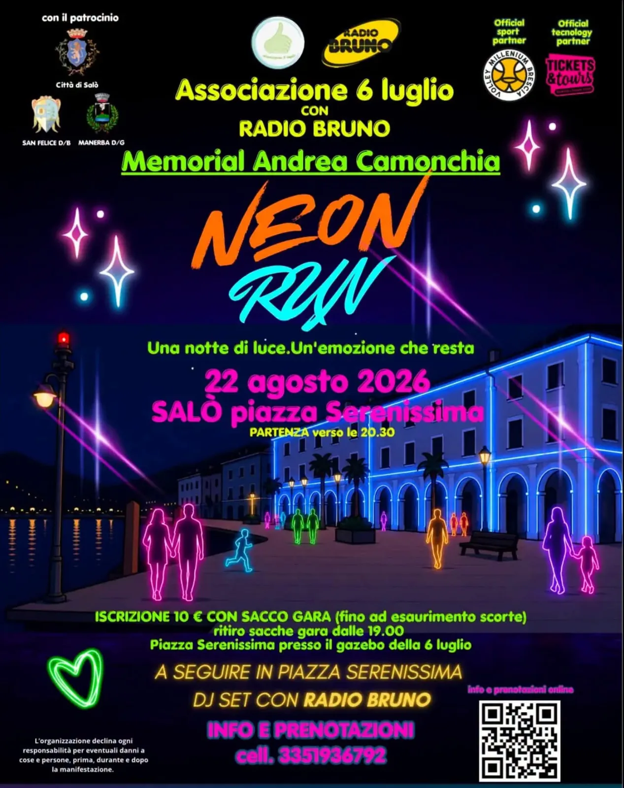 Locandina calendario eventi agosto 2026 a Salò (Brescia)