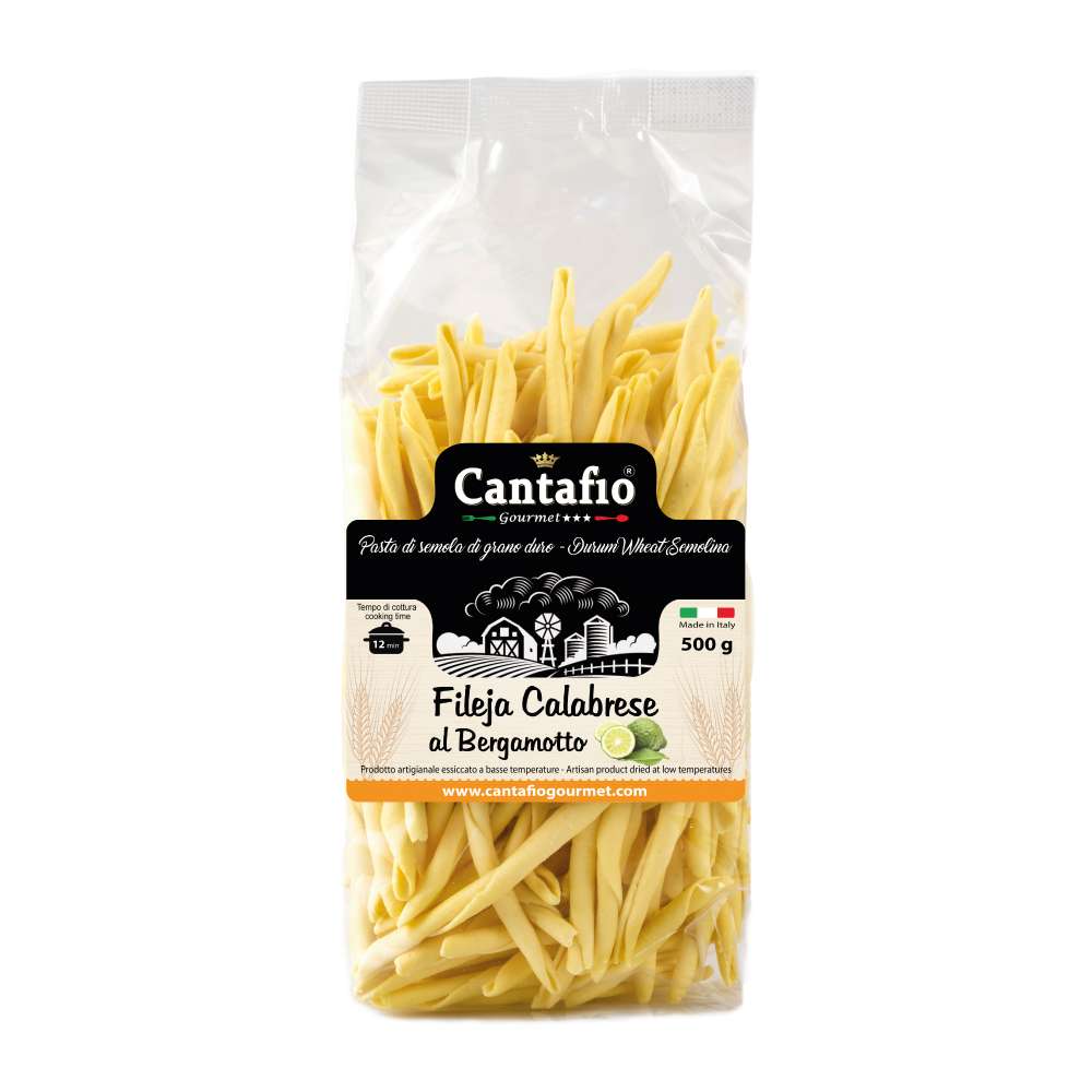 Fileja Calabrese al Bergamotto 500g - maccheroni al ferretto - pasta artigianale