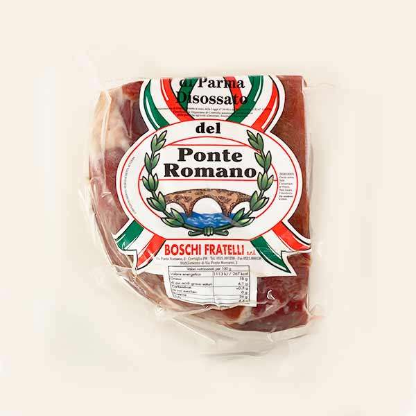 Prosciutto Di Parma DOP 30 Mesi 'Ponte Romano' Trancio - 2,5 kg ca.