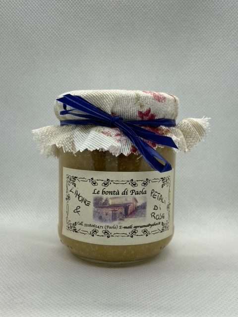 Marmellata Limone e Petali di Rose - 200 g